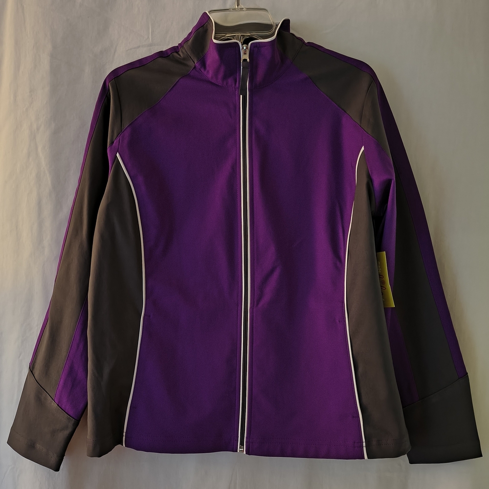Women's  Venusviolet/Charcoal Petite Large Lightweight Jacket